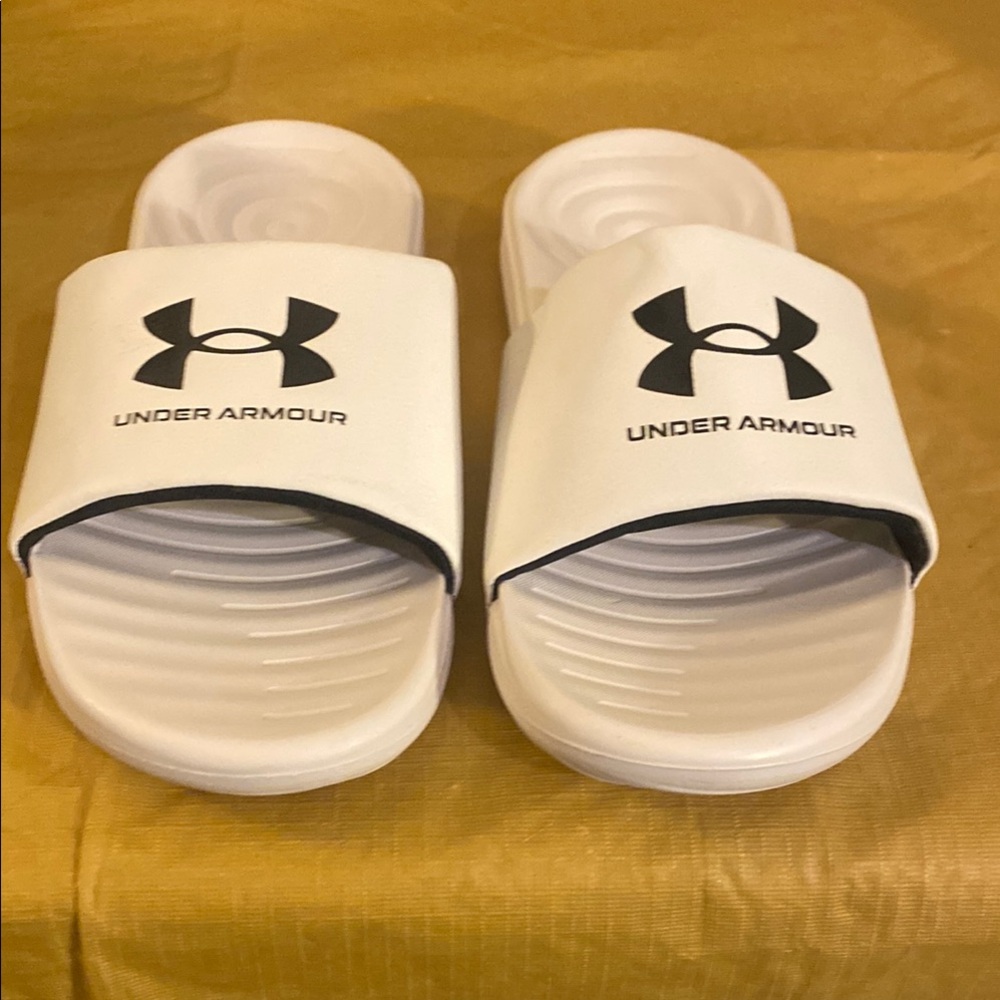 Men’s Under Armour White Slip-On Loafers